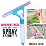 Home Square 2 in 1 Spray Bottle With Scraper Wiper Glass Cleaner ( Pack Of 2 ) In Pakistan