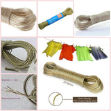 Home Square 20m Extra Strong PVC Coated Clothesline Metal  Wire In Pakistan