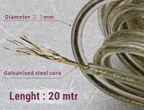 Home Square 20m Extra Strong PVC Coated Clothesline Metal  Wire In Pakistan