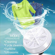 2 in 1 Portable Turbo Washing Machine