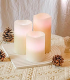 Home Square 3 Piece LED Candle Set In Pakistan