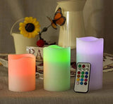 Home Square 3 Piece LED Candle Set In Pakistan