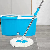 Home Square 360-Degree Microfiber Magic Spin Mop Set - Home Cleaning Tools with Microfiber Mop Head In Pakistan