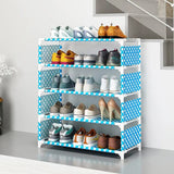 Home Square 5 Layer Oxford Shoe Rack In Pakistan