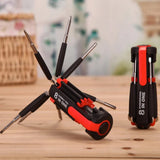 Home Square 8 In 1 Multifunctional Screwdriver With LED Torch In Pakistan