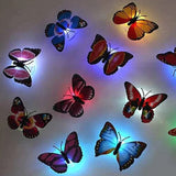 Home Square 8Pcs LED Butterfly Wall Sticker In Pakistan