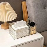 Home Square Acrylic Tissue Box With Holder In Pakistan