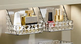 Home Square Acrylic Wall-Mounted Cosmetic Organizer Rack In Pakistan