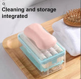 Home Square Automatic Lifting Hand Rub-free with Spring Soap Box In Pakistan