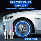 Car Tyre valve cap light ( Random Colour ) ( Pack Of 2 )