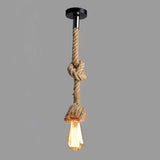 Home Square Ceiling Hanging Vintage and Rustic Rope Light In Pakistan