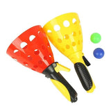 Home Square Click and Catch Twin Ball Toy Random Colors In Pakistan