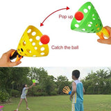 Home Square Click and Catch Twin Ball Toy Random Colors In Pakistan