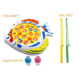 Home Square Fishing Fish Game Kids Toy (15 Fishes, 4 Players) In Pakistan