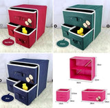 Home Square Foldable Drawer Organizer With Three Drawers Design In Pakistan