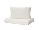 Home Square IKEA LENAST Duvet Cover 1 Pillowcase For Cot- White - 110x125/35x55 cm In Pakistan