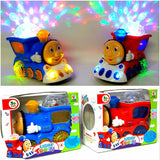 Home Square Light Train with 3D Light and Music Toy In Pakistan