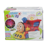 Home Square Light Train with 3D Light and Music Toy In Pakistan