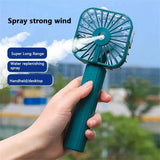 Home Square Mini Handheld Spray Fan Usb Rechargeable In Pakistan