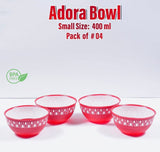 Home Square Pack of 4 Multipurpose Kitchen Adora Bowl 400ML. Random Colours In Pakistan