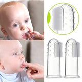 Home Square Silicon Baby Finger Toothbrush ( Pack Of 2 ) In Pakistan