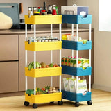 Home Square Space Saving 5 Tier Trolly In Pakistan