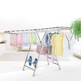 Home Square Stainless Steel Foldable Indoor Clothes Drying Rack In Pakistan