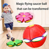 Home Square UFO Toy Flying Football with LED  Random Colors In Pakistan