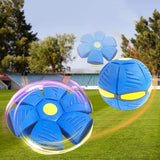 Home Square UFO Toy Flying Football with LED  Random Colors In Pakistan