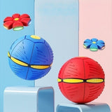 Home Square UFO Toy Flying Football with LED  Random Colors In Pakistan