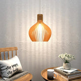 Home Square Wood Pendant Lamp / Pendant Light / Modern Lamp (Dark brown color) In Pakistan