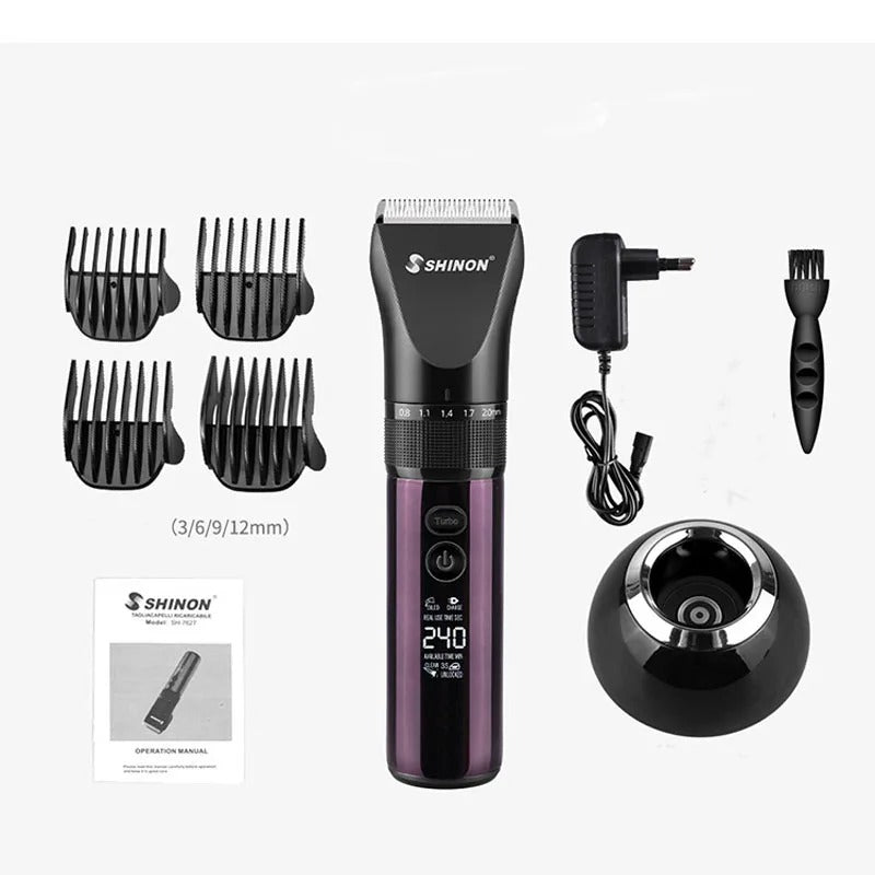 Professional Hair Tool With Digital Display | 4 Adjustable Steps + Bonus Setting | High-Quality Finish
