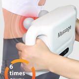 6 Head Deep Tissue Massage Gun – Muscle Relaxation & Pain Relief Therapy Tool-Muscle Therapy Tool- Head Massager