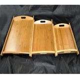 Large Wooden Serving Tray – Strong, Stylish, And Perfect For Serving Food, Drinks, And Decorating Your Home