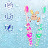 Dr. Jones Baby Teeth Brush – Pack Of 3 | Soft Bristles | Gentle Oral Care For Infants And Toddlers (Random Color)