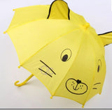 Small Kids Cartoon Umbrella – Multicolor, Random Shape & Design, Lightweight & Compact