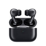 Black Pro 2 TWS Wireless Earbuds – Bluetooth 5.1, Touch Control, Noise Cancelling, With Charging Case With Dori With Cable | Airpods