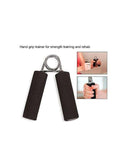Pair Of Hand Grips – Premium Quality Grip Strengthener For Fitness, Blood Circulation & Arthritis Prevention (Random Color)