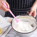 Silicone Spatula 8-Inch – Heat Resistant, Non-Stick Flexible Rubber Scraper Spoon For Kitchen Use