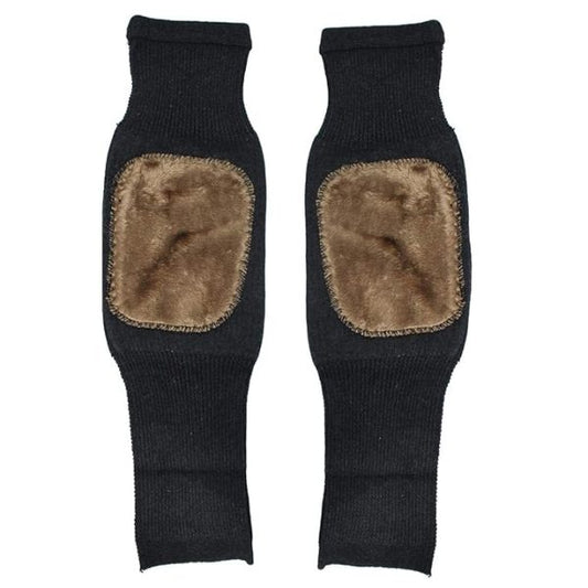 (1Pair) Knee Warmer Woolen Knee Cap For Men And Women (Random Design)