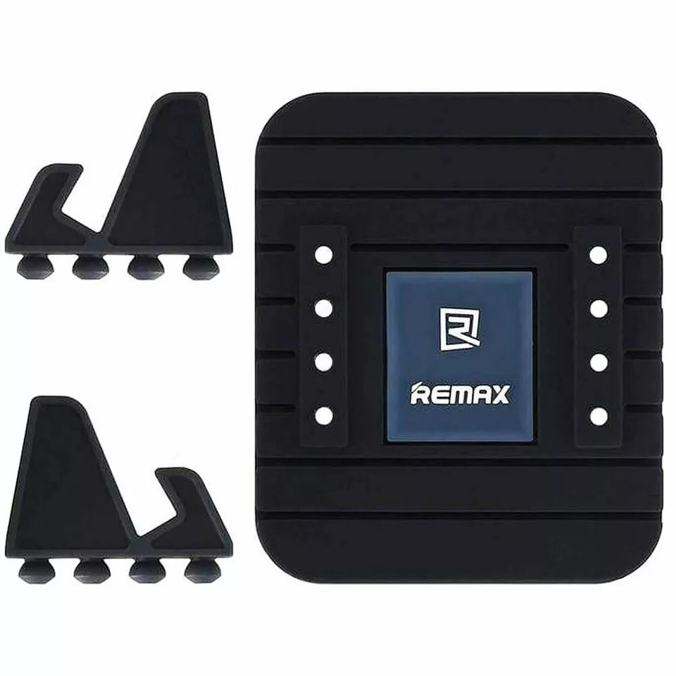 REMAX Fairy Universal Silicone Anti Slip Mat Mobile Phone Holder (Black)