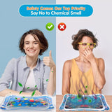 Inflatable Leakproof Tummy Time Water Mat For Kids – Safe & Fun Baby Play Mat (Random Color)