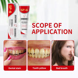 Yayashi SP6 Whitening Toothpaste 120g– Removes Stains from Coffee, Tea & Smoking
