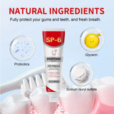 Yayashi SP6 Whitening Toothpaste 120g– Removes Stains from Coffee, Tea & Smoking