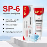 Yayashi SP6 Whitening Toothpaste 120g– Removes Stains from Coffee, Tea & Smoking