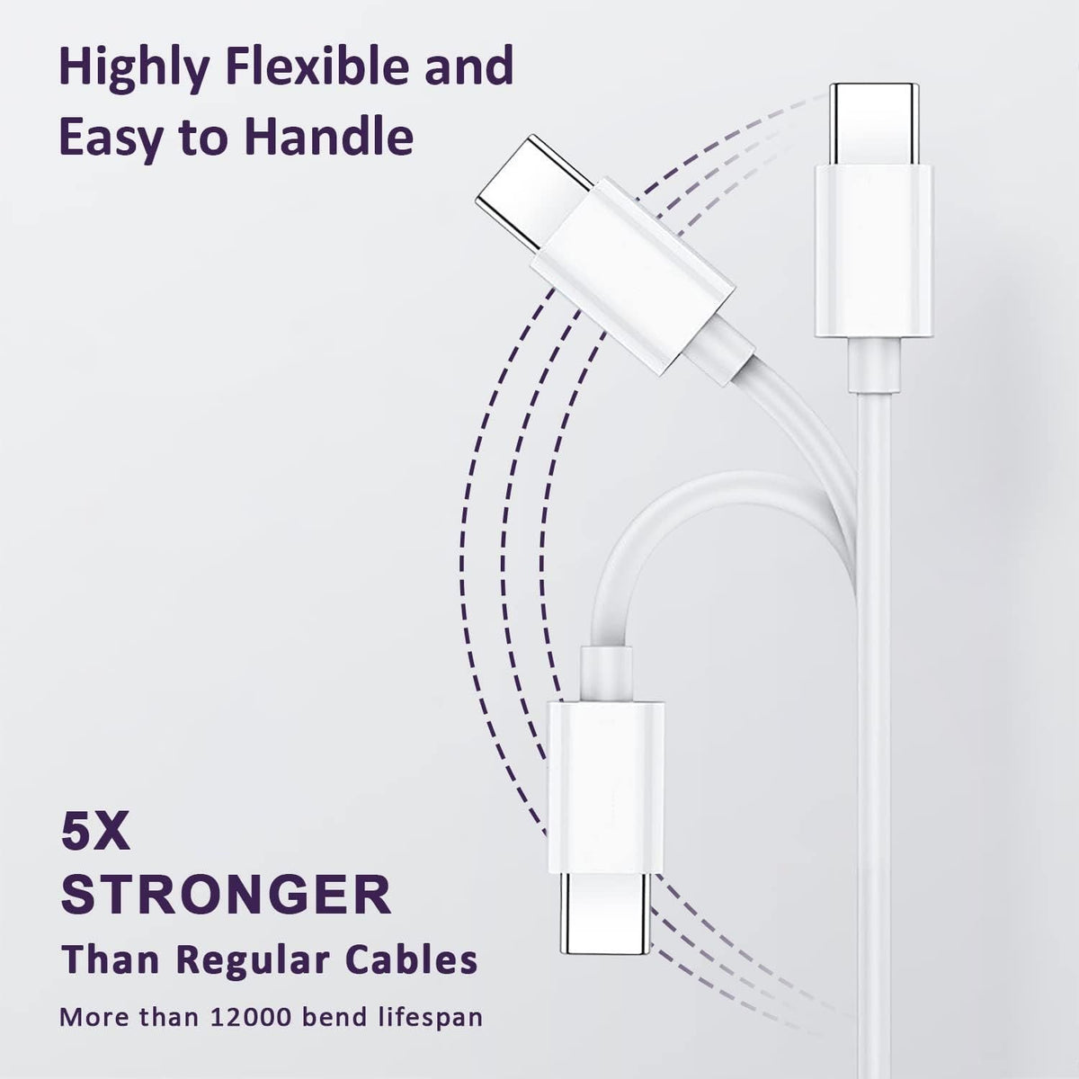 V5A Type-C Cable | Fast Data Cable Safety | Fast Charging Data Cable