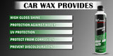 WaveX Auto Care | Wash + Wax Car Shampoo – 200ml | Delivers Wet Look & Premium Gloss | Made In Pakistan